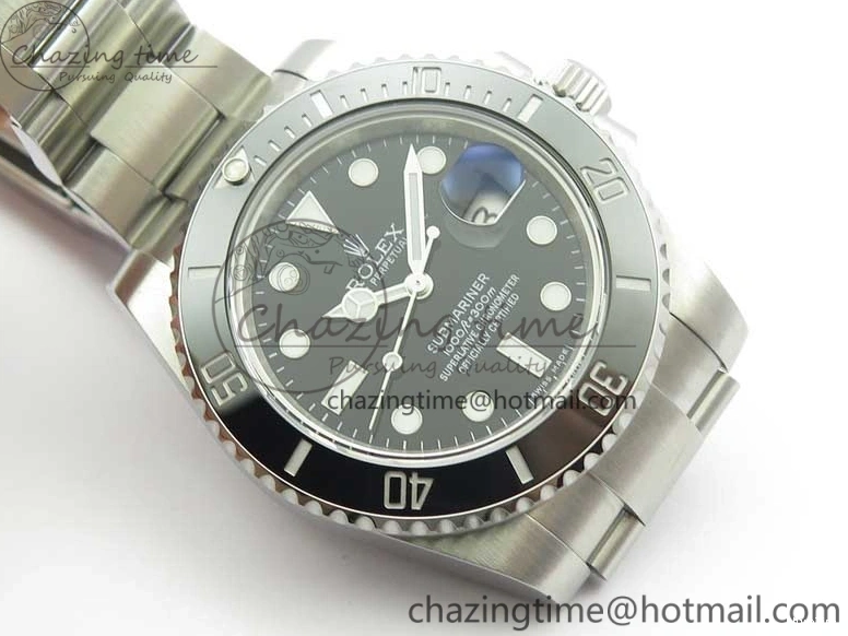 MiroTime 0109 Comfortable Submariner 116610 LN Black Ceramic ARF 1:1 Best Edition 904L SS Case and Bracelet A2824 V 3218